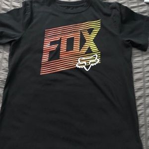Fox Black Shirt Youth Size XL